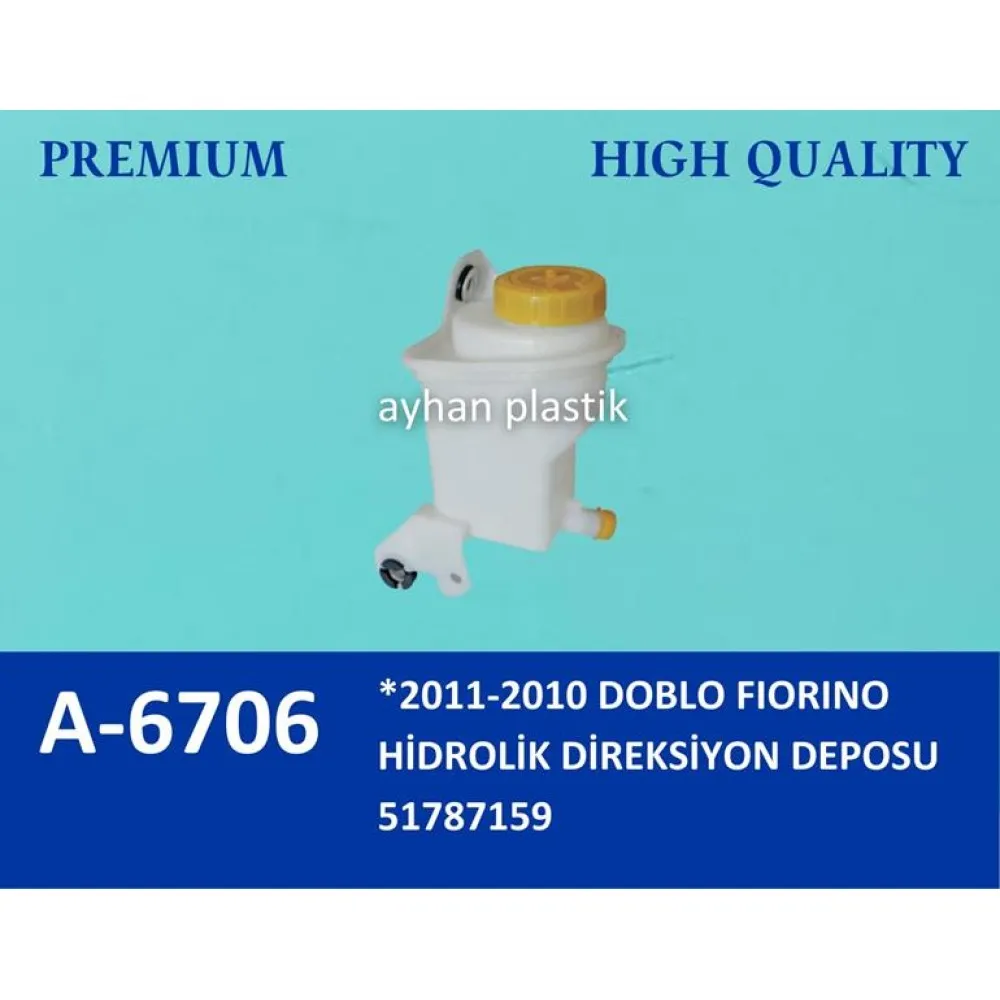 Hidrolik Direksiyon Yağ Deposu Kapaksiz Fiorino-Linea-Doblo Ym