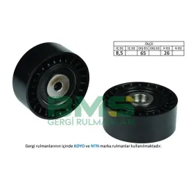 ALTERNATÖR GERGİ RULMANI TOUAREG-A4-A5-A6-A8-Q5-Q7 2.7-3.0TDI 2004 CGLC-BKS-BMK-BUN