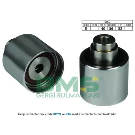 EKSANTRİK GERGİ RULMANI GOLF5-CADDY-JETTA-TRANSPORTER T5-A3-LEON 1.4-1.9 TDI AXB-BJB-BXE-AMF-BNV