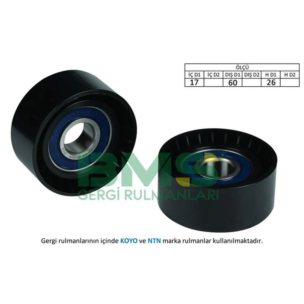 ALTERNATÖR GERGİ RULMANI P206 XSARA PICASSO 1.4 1.6 8V / 16V PARTNER II BERLINGO II 1.4 8V 1.6 16V