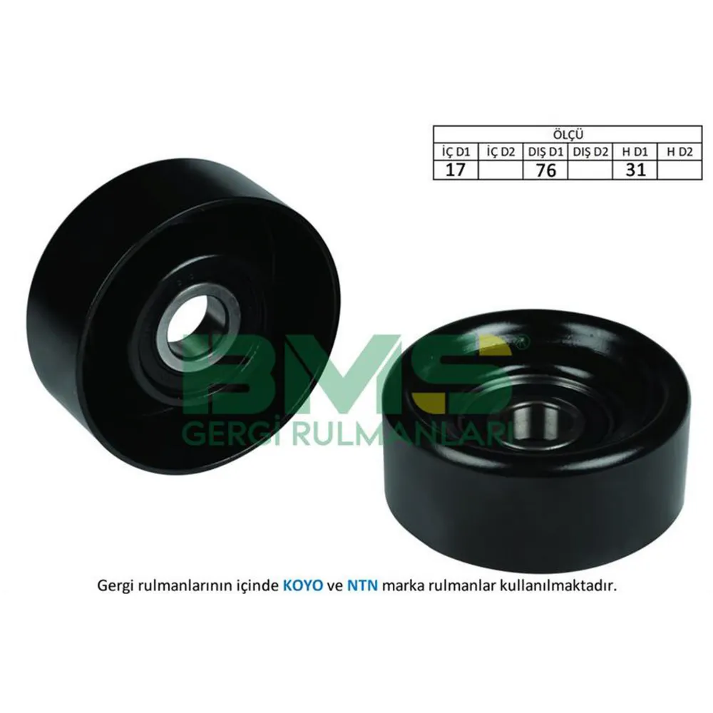 ALTERNATÖR GERGİ RULMANI H1-STAREX-SORENTO 2.5 CRDİ 01 76x33x17 WKM64012