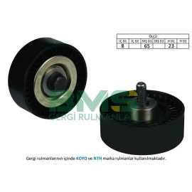 ALTERNATÖR GERGİ RULMANI DOBLO-BRAVO II-LINEA-PALIO-PANDA-ALBEA-UNO-ALFA MITO 1.2-1.4