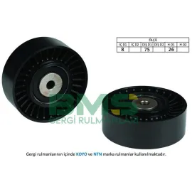 ALTERNATÖR GERGİ RULMANI A4 05-08 A6 05-11 A8 03-10 Q7 06-10 2.7TDI-3.0TDI BSG-CASA