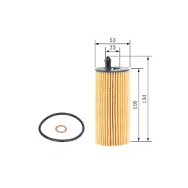 Yag Filtresi Bmw B37 B38 B46 B48 B47 F10 F20 F30 G20 G30 F32 F34 F36 G11 G01 G05 F25 F26 Z4