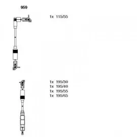 BUJİ KABLOSU TAKIM GOLF3-CLASSIC AFT 1.6