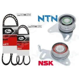 Triger Kayiş Seti Eksantrik Seti Hyundai H100. Starex 2.5L D4Bb D4Bf 97- / Kia K2500 2.5L D4Bh 03- / Mitsubishi L300. L200 2.5L 4D56 K64T K74T 96-07 / Pajero 2.5L 4D56 94- 2 Kayiş 2 Rulman