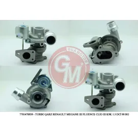 TURBO CLIO III-IV FLUENCE-KANGOO-MEGANE III-SYMBOL-LOGAN-SANDRO 1.5DCI 75/90PS