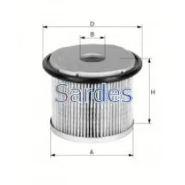 YAKIT FİLTRESİ [ RENAULT CLIO II 1.9 D 1998 -, KANGOO 1.9 DTI-DCI 1997 -, MEGANE I 1997-2003 ]