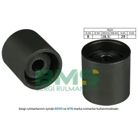 EKSANTRİK GERGİ RULMANI PASSAT-GOLF6/7-CADDY-CRAFTER-AMAROK-LEON 1.6-1.9-2.0-2.5 TDI AEB-BJK-CAY