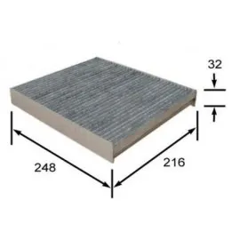 Polen Filtresi (Vw Polo Iv 1.2 - 1.4 - 1.4 Td - Audi A2) 01--
