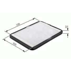 POLEN FİLTRESİ (FORD MONDEO I - MONDEO II - MONDEO III - COUGA)