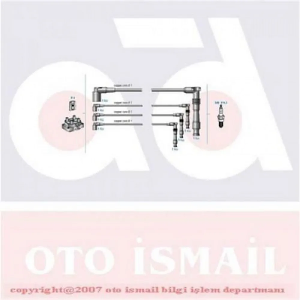 BUJİ KABLO TK VECTRA B 96-02-ASTRA F 94-98-CORSA