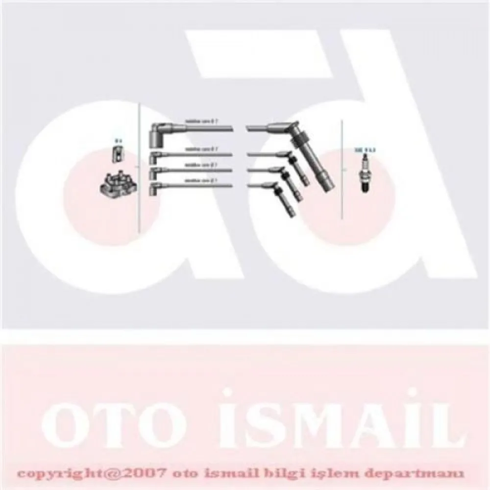 Buji Kablo Tk Astra1.4 16V-Corsa 1.2-1.4 Ie 94