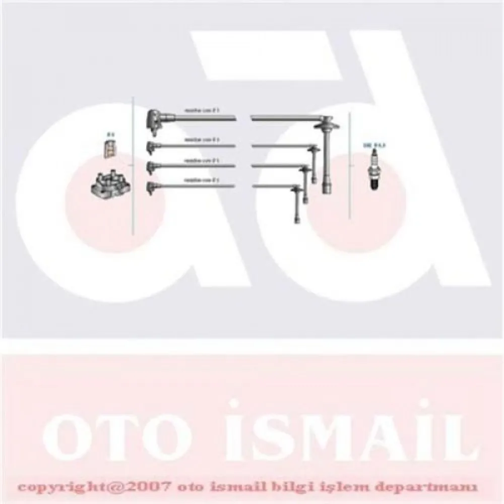 Buji Kablo Tk Corolla 1.6 Ie 4Afe-Ae100 92-98