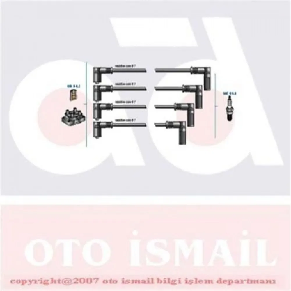 Buji Kablo Tk Tmpr 1.4-1.6 Enj.-Tipo 1.6 93-96