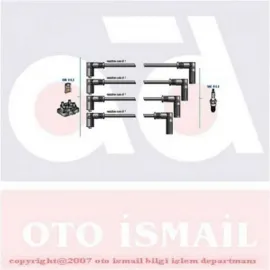 BUJİ KABLO TK TMPR 1.4-1.6 ENJ.-TİPO 1.6 93-96