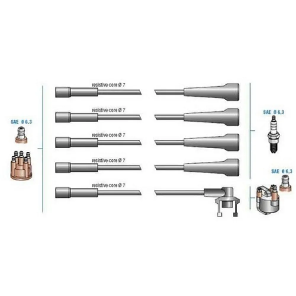 BUJİ KABLO TK R11 TX 88-FLASH 1.7 88-92 -R21 1.7 F2N