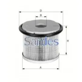 Yakit Filtresi [ Renault Clio Ii 1.9 D 1998 -, Kangoo 1.9 Dti-Dci 1997 -, Megane I 1997-2003 ]