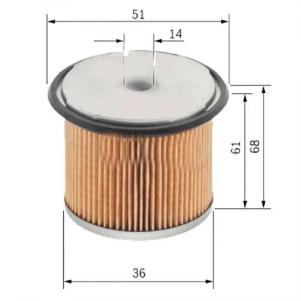 Yakit Filtresi (Man 520 - Mercedes 0303 - Iveco)