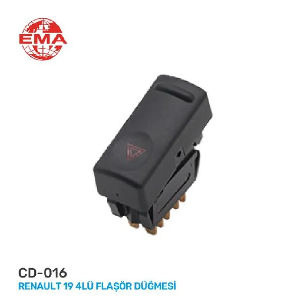 Dörtlü Flaşör Anahtari R19