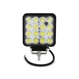 16 LED KARE ÇALIŞMA LAMBASI 12-24V 25MM
