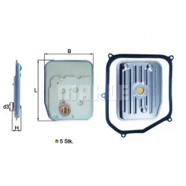 HİDROLİK FİLTRE TAKIMI BORA 98-05 -GOLF III-IV 92-06 -PASSAT 88-97 -A3 AG4 OTOMATİK ŞANZUM