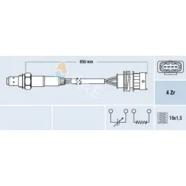 Oksijen Sensörü Corsa 1.2-Astra G 1.2