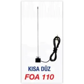OLUK ANTENİ KISA DÜZ ÜNİVERSAL