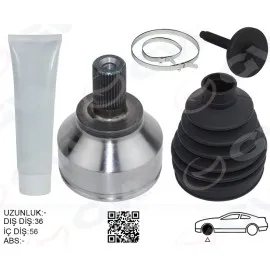 Ön Aks Kafasi Diş Sağ-Sol Focus Ii 03 11 C Max 2.0Tdci 03 10 Volvo S40 Ii 07 10 V50 07 10 T5