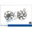 Fan Motoru Pervaneli Opel Astra H 04 Zafira 05 250W-390Mm