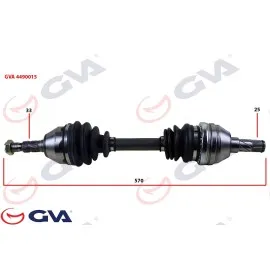 Komple Aks Sol Astra H 1.3 Cdti 04 570Mm