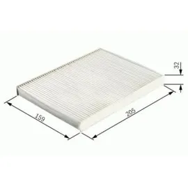 POLEN FİLTRESİ (PEUGEOT 207 06- (KARBONLU))