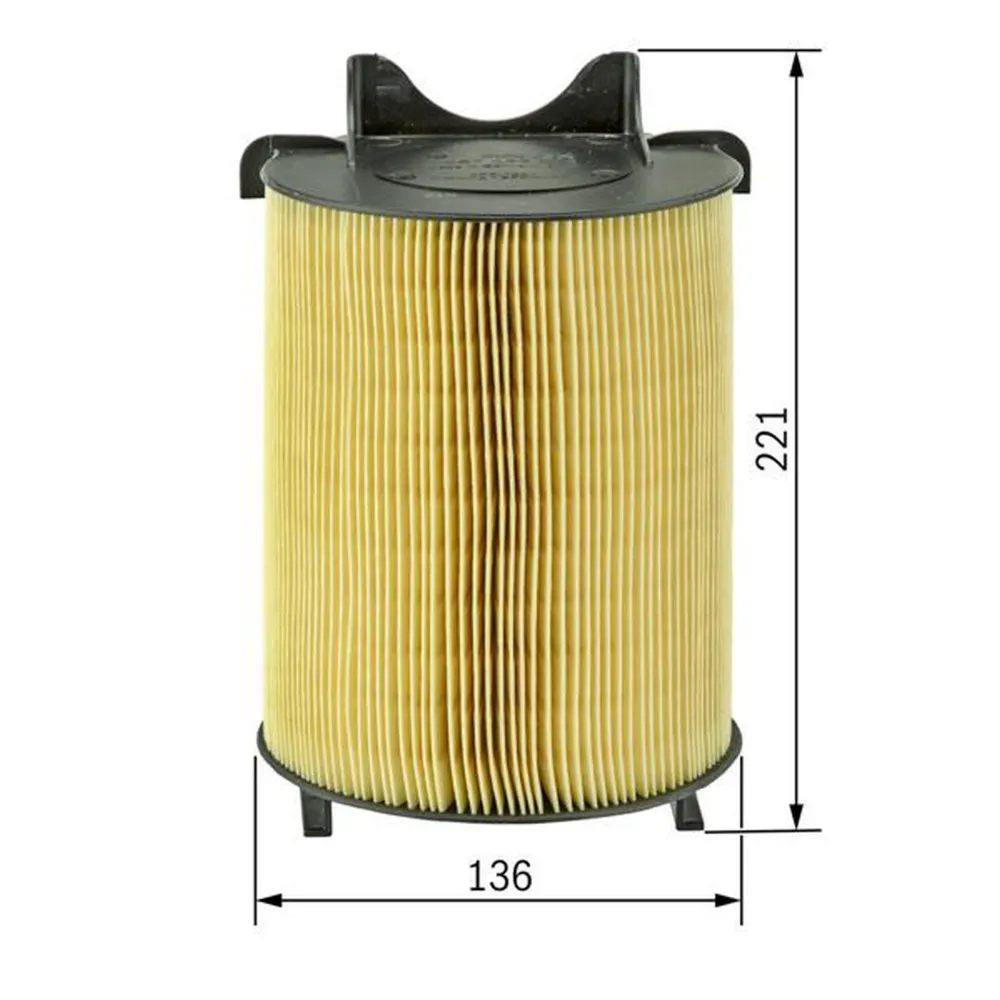 HAVA FİLTRESİ ELEMANI [ AUDİ A3 1.6 / 2.0 FSİ , SEAT ]