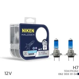 NIKEN 12V H7 55W BEYAZ IŞIK AMPUL PX26d 5000K