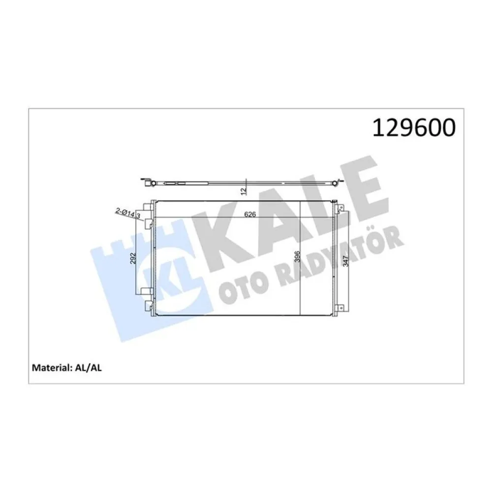 Klima Radyatörü Kurutuculu [ Renault Megane Ii 1.4/1.5 Dci/1.6/2.0 2002- ]