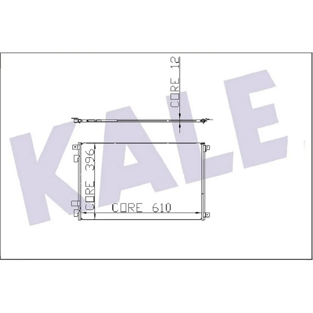 KLİMA RADYATÖRÜ KURUTUCULU [ RENAULT MEGANE II 1.4/1.5 DCI/1.6/2.0 2002- ]