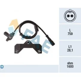 Abs Devir Sensörü Ön Opel Vectra B 96>02