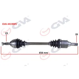 KOMPLE AKS SOL DACIA SANDERO STEPWAY II 12- 1.5DCI 656mm