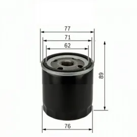 YAĞ FİLTRESİ COROLLA 1.4 D4D 04-AURIS 4D4 07-YARIS 1.4 4D4