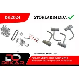 Yağlama Meme Tk. Megane Iv-Talisman-Kadjar 1.5