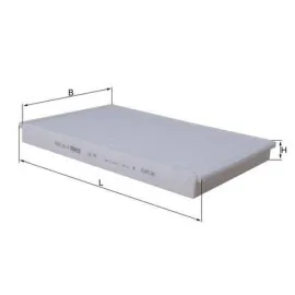 Polen Filtresi Dikdörtgen Astra G 98-04 - Astra H 04-14 -Zafira A 98-10 1.4-1.6-1.8-2.0T-16V