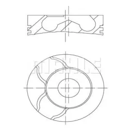 MOTOR PİSTON SEGMAN CLIO-KNG 1.5 DCI K9K 76.00 STD 26PİM