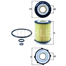 YAĞ FİLTRESİ MERCEDES A SERİ W176 A180-A200-A250-B SERİ W246 B180-B200-B220-B250-C SERİ C180-C200
