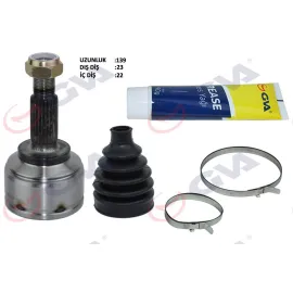 AKS KAFASI DIŞ ÖN SYMBOL-THALIA/LOGAN II/SANDERO 1.5 DCI 12- 23x22x49 143.00mm