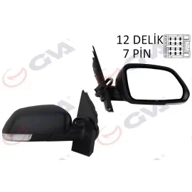 Diş Dikiz Aynasi Sağ Polo 05 Elektrikli Isitmali Konveks 5 Fiş Vm-377Ehr