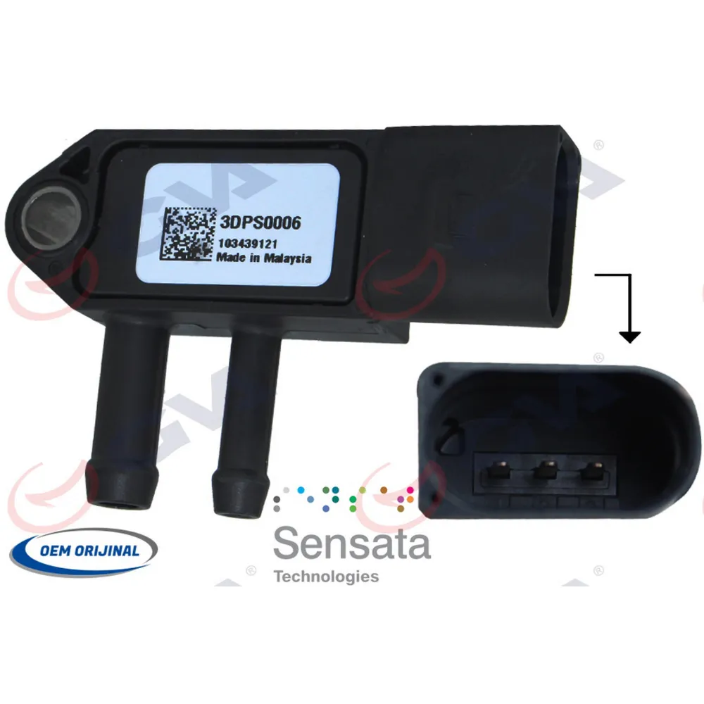 EKSOZ BASINÇ SENSÖRÜ 3 FİŞ CRAFTER-T5-GOLF-PASSAT AXD-BJK-BJM-CAY-BXE 04-