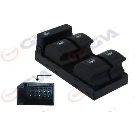 Cam Açma Anahtari Audi A4 02-08 Dörtlü