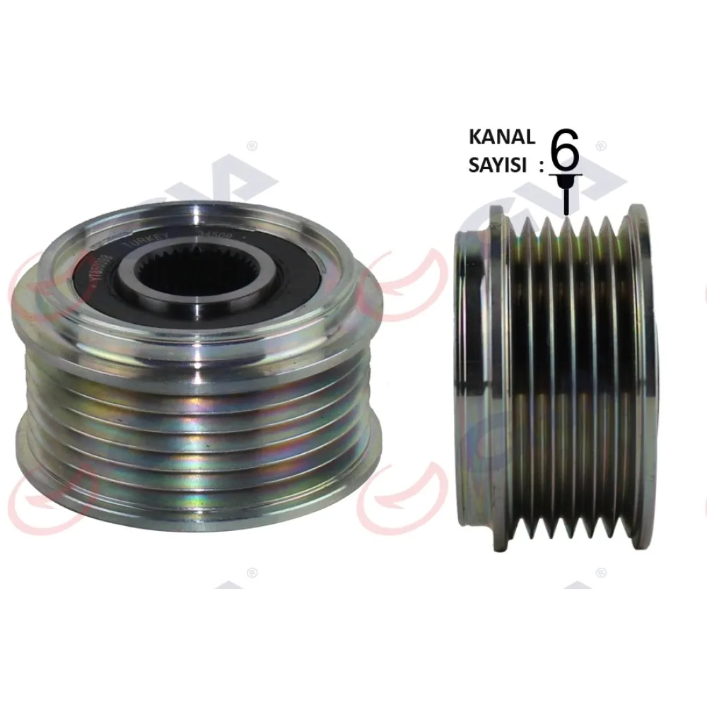 Alternatör Kasnaği Focus 01-04 -Focus Ii 04- -Mondeo Iv 07- -Connect 02- 1.8Tdci