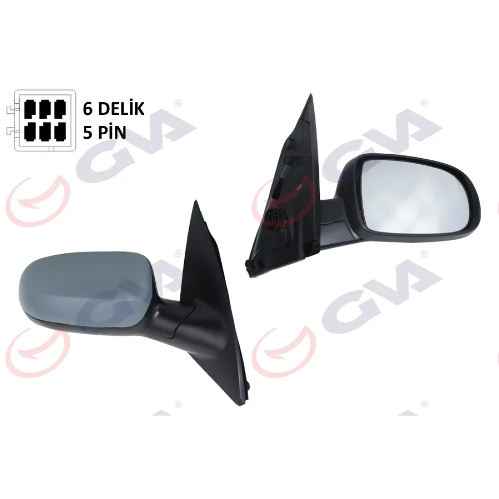 Diş Dikiz Aynasi Sağ Corsa C 01 Elektrikli Isitmali Astarli Konveks 5 Fiş Vm-200Ehpr