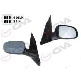 Diş Dikiz Aynasi Sağ Corsa C 01 Elektrikli Isitmali Astarli Konveks 5 Fiş Vm-200Ehpr